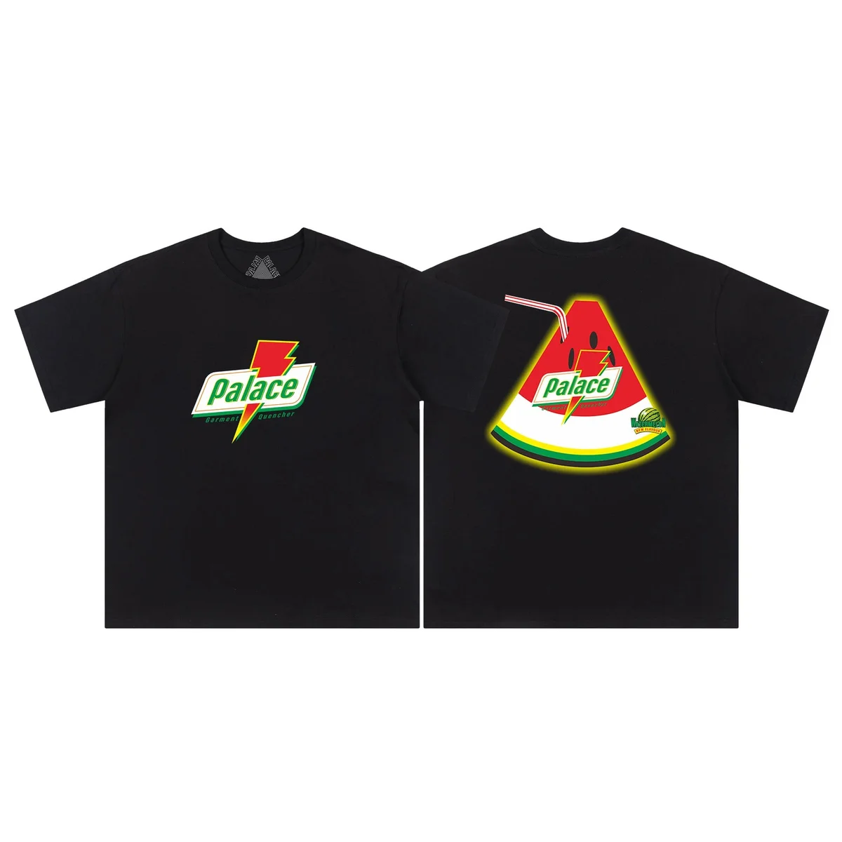 Palace Palace Barment Quencher Black T-Shirt Black - 1