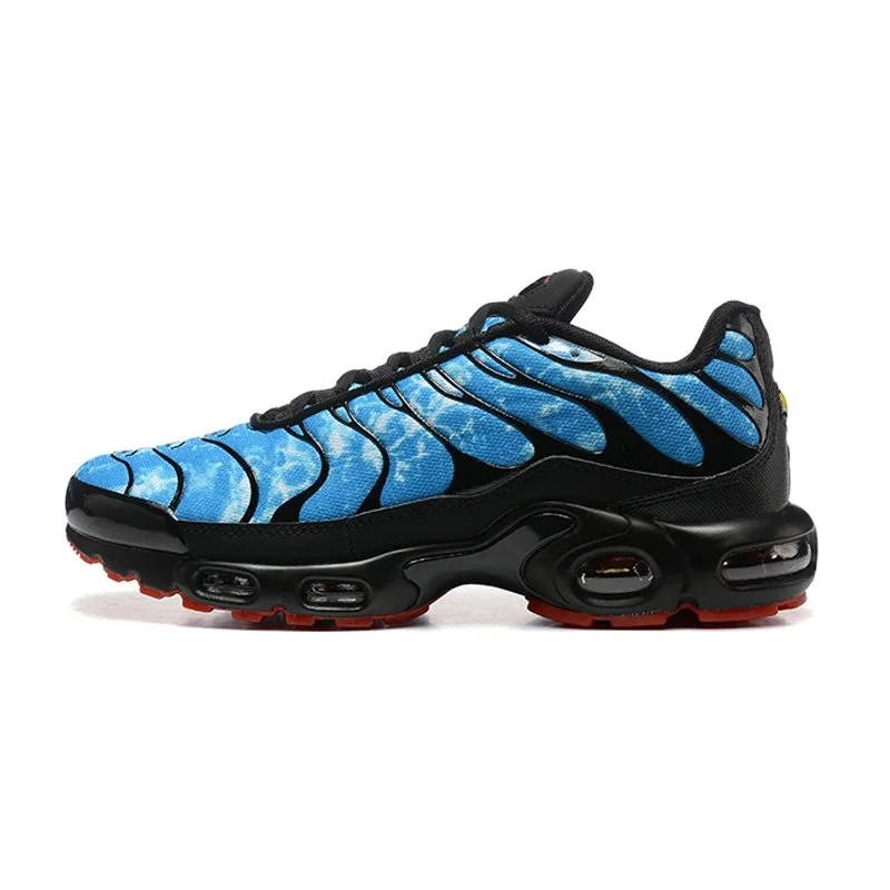 Nike Nike Air Max Tn Blue Tie-Dye Black Sneakers Blue - 1