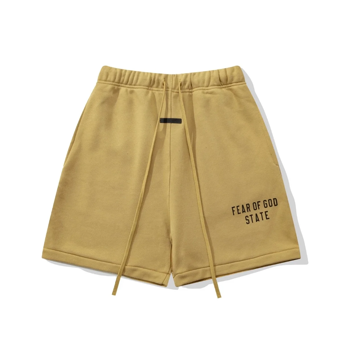 Fear of God Fear of God Essentials State Mustard Shorts Multicolor - 1