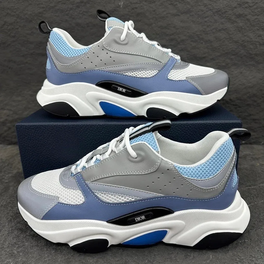 Dior Dior Book Tote Sneakers Grey/Blue Grey - 1