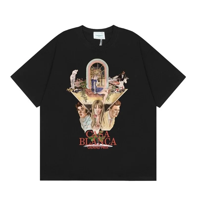 Other Casa Blanca Grand Prix Black T-Shirt Black - 1