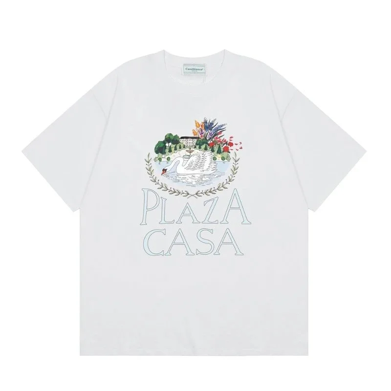 Other Plaza Casa White Graphic T-Shirt White - 1