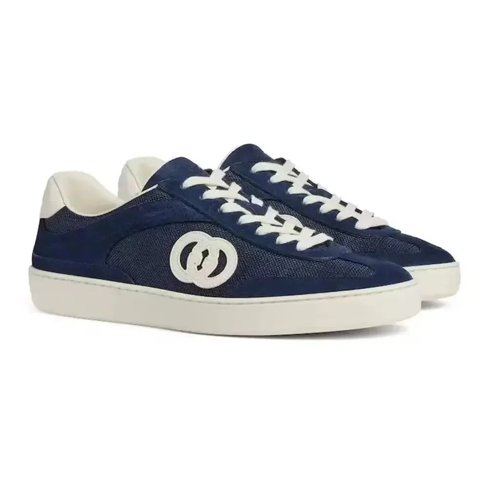 Gucci Gucci Ace Blue Tennis Club Sneakers Blue - 1