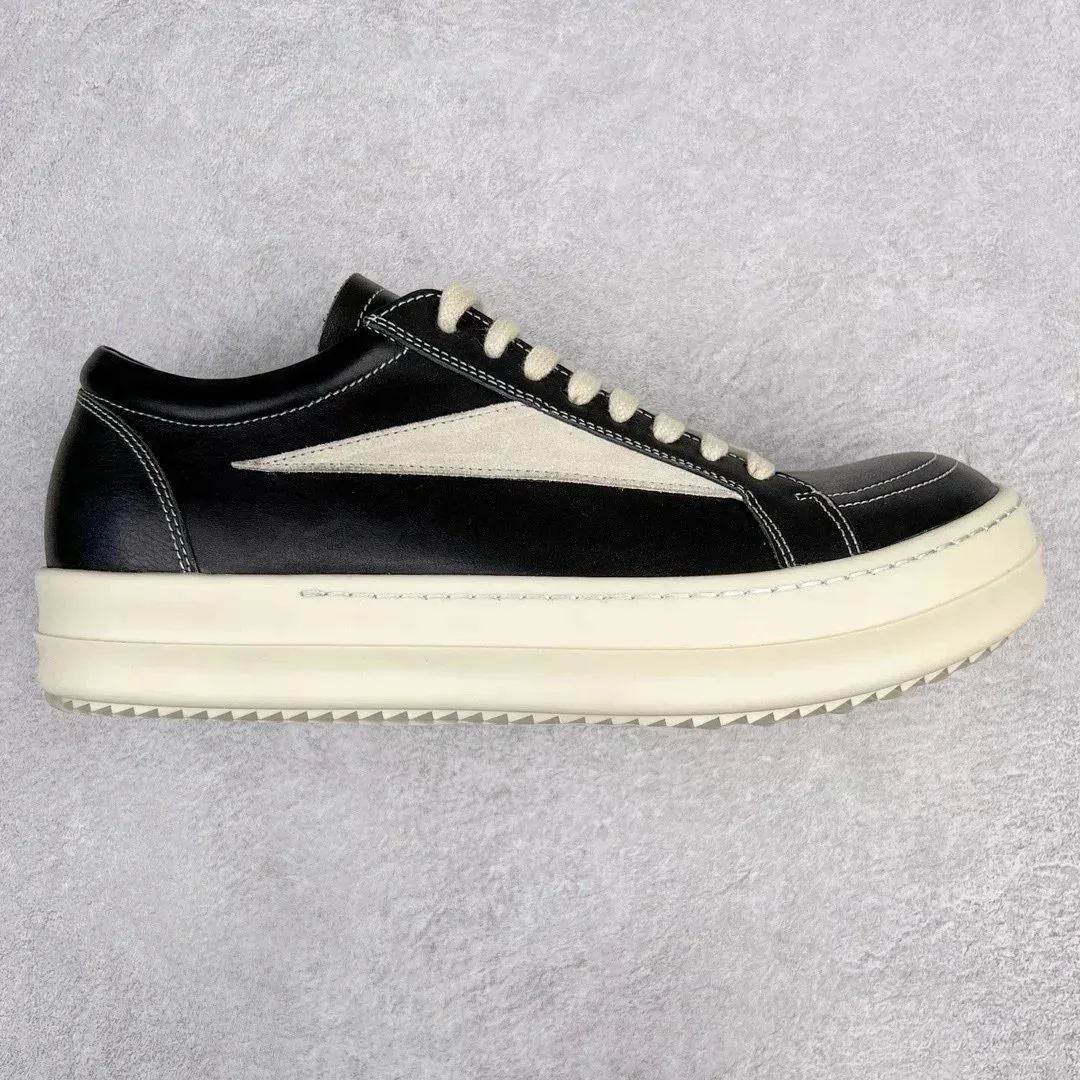 Rick Owens Rick Owens DRKSHDW Geobasket Black/White Sneakers Black