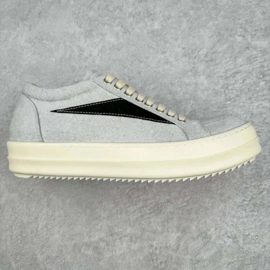 Rick Owens Rick Owens DRKSHDW Geobasket Grey/Black Sneakers Grey - 1