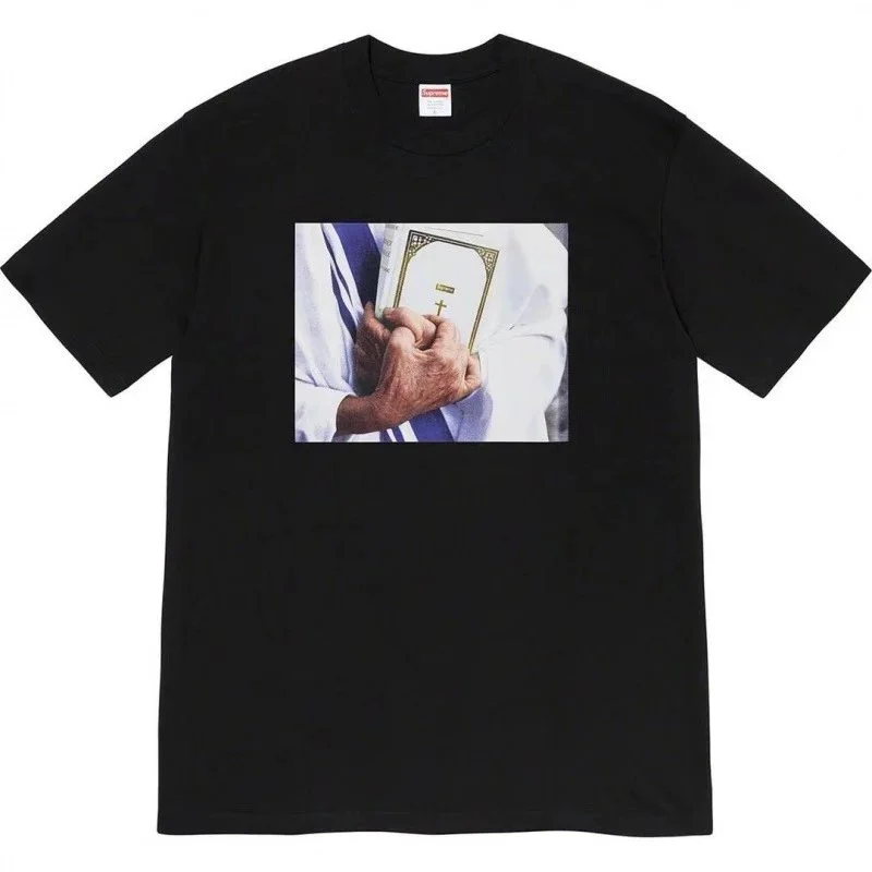 Supreme Supreme Box Logo 'Bible Black' T-Shirt Black - 1