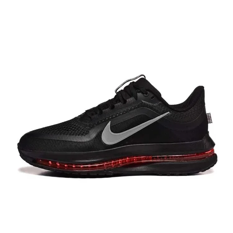 Nike Nike Air Max 270 Triple Black Red Running Sneakers Black - 1