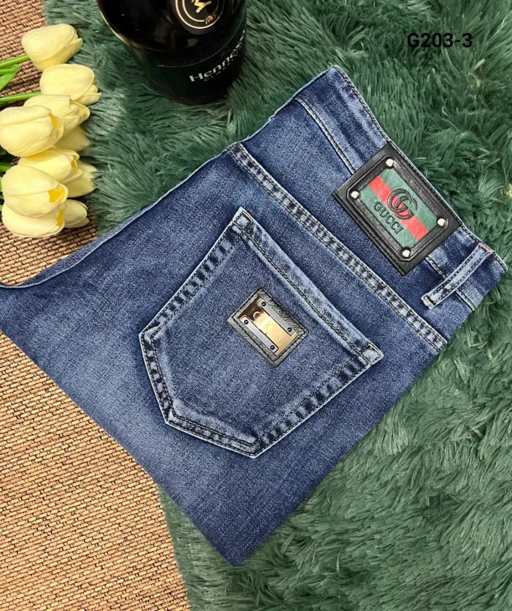 Gucci Gucci Jeans Classic Blue Denim Shorts Blue - 1