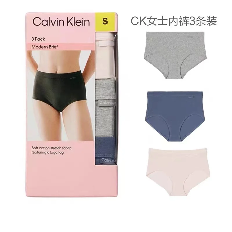 Calvin Klein Calvin Klein Modern Brief 3-Pack (Colorway 5) Women's Underwear Grey - 1