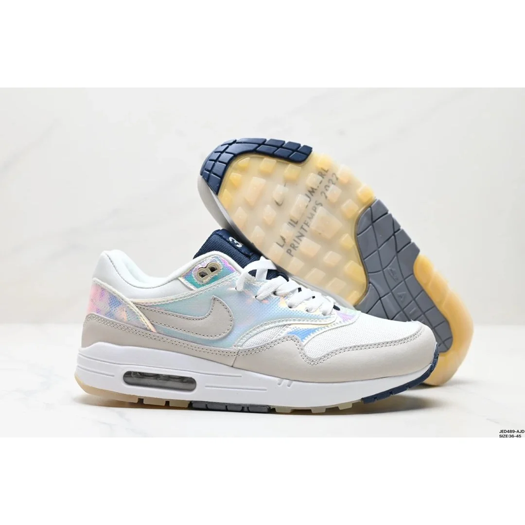 Nike Nike Air Max 1 Holographic Sail Sneakers White - 1