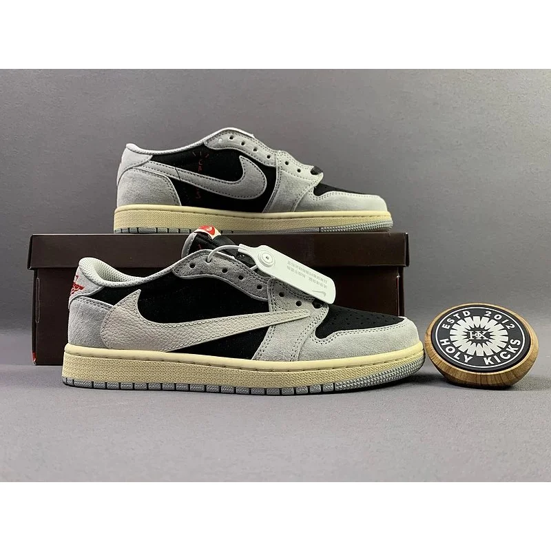 Jordan Nike Air Jordan 1 Low 'Neutral Grey' Sneakers Grey - 1