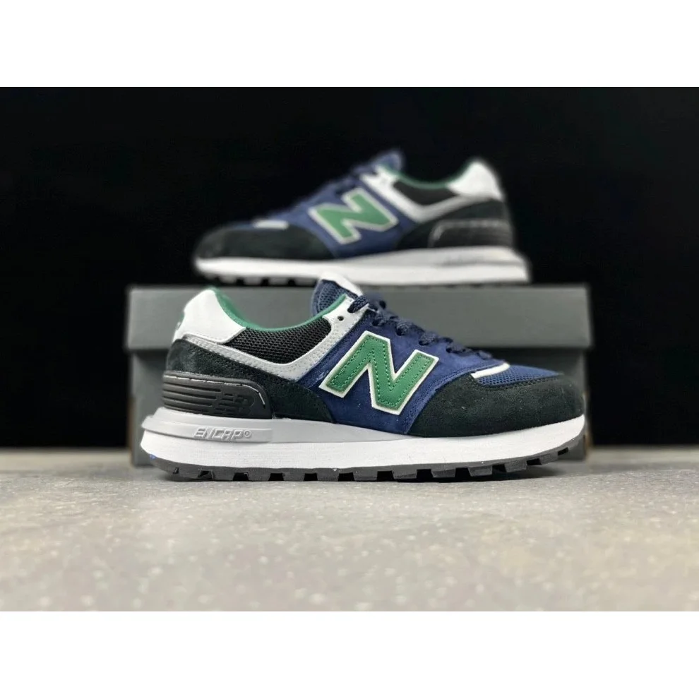 New Balance New Balance 574 Navy/Green/White Sneakers Navy - 1