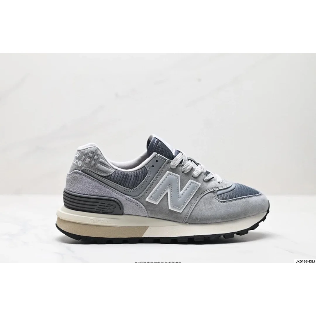 New Balance New Balance 574 Grey/Blue Sneakers Grey - 1