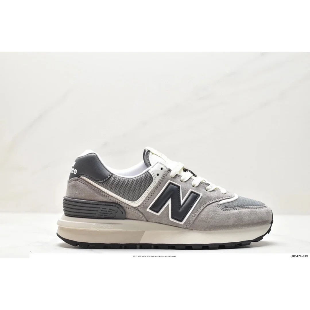 New Balance New Balance 574 ML574 Grey/Black Sneakers Grey - 1
