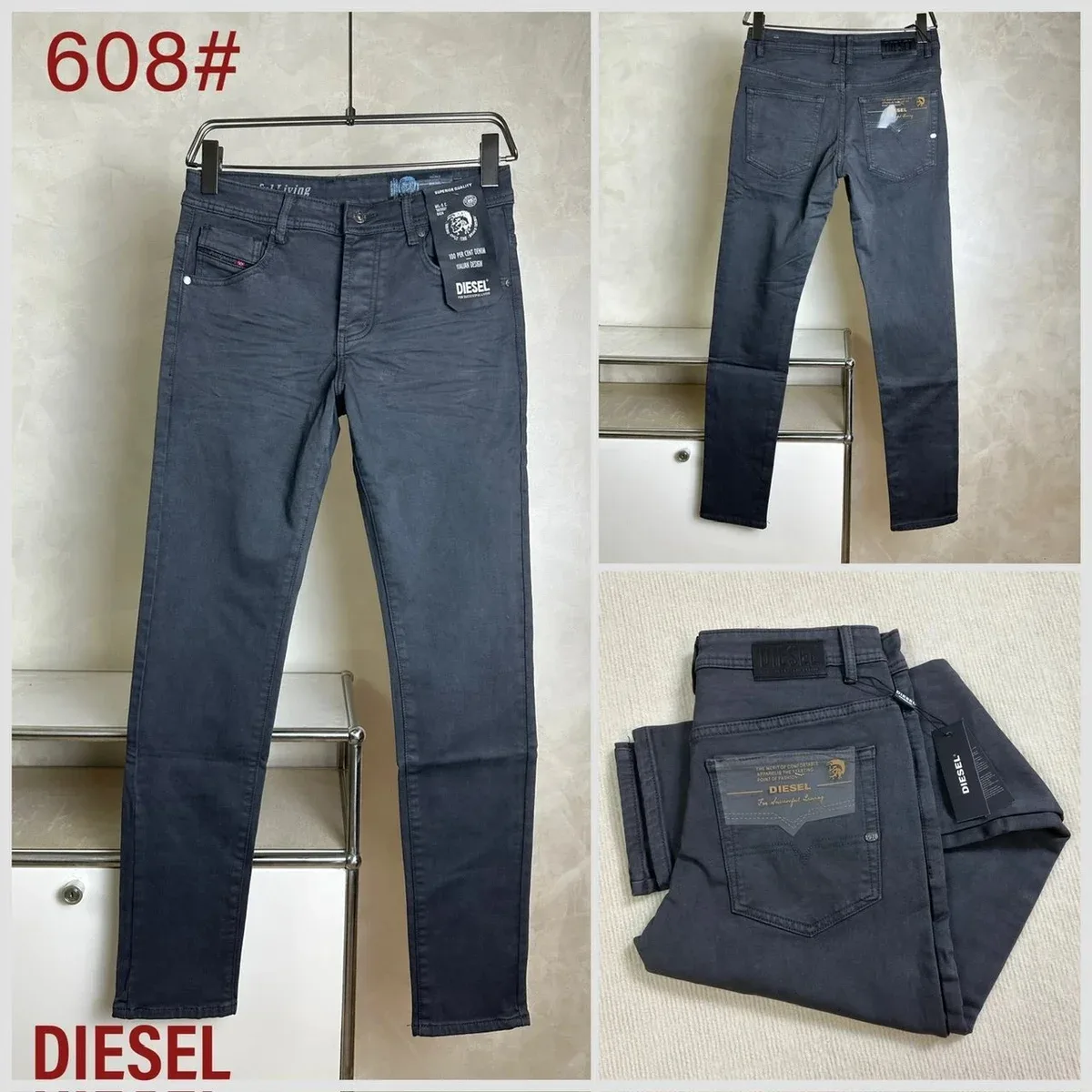 Diesel Diesel 608# Dark Blue Jeans Navy - 1