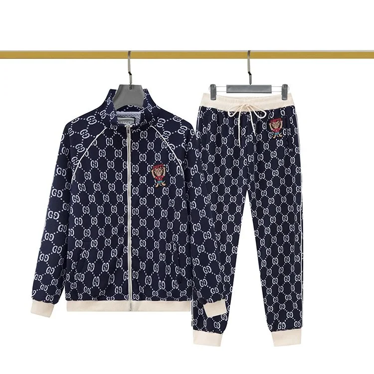 Gucci Gucci GG Marmont Navy Blue Tracksuit Set Navy - 1