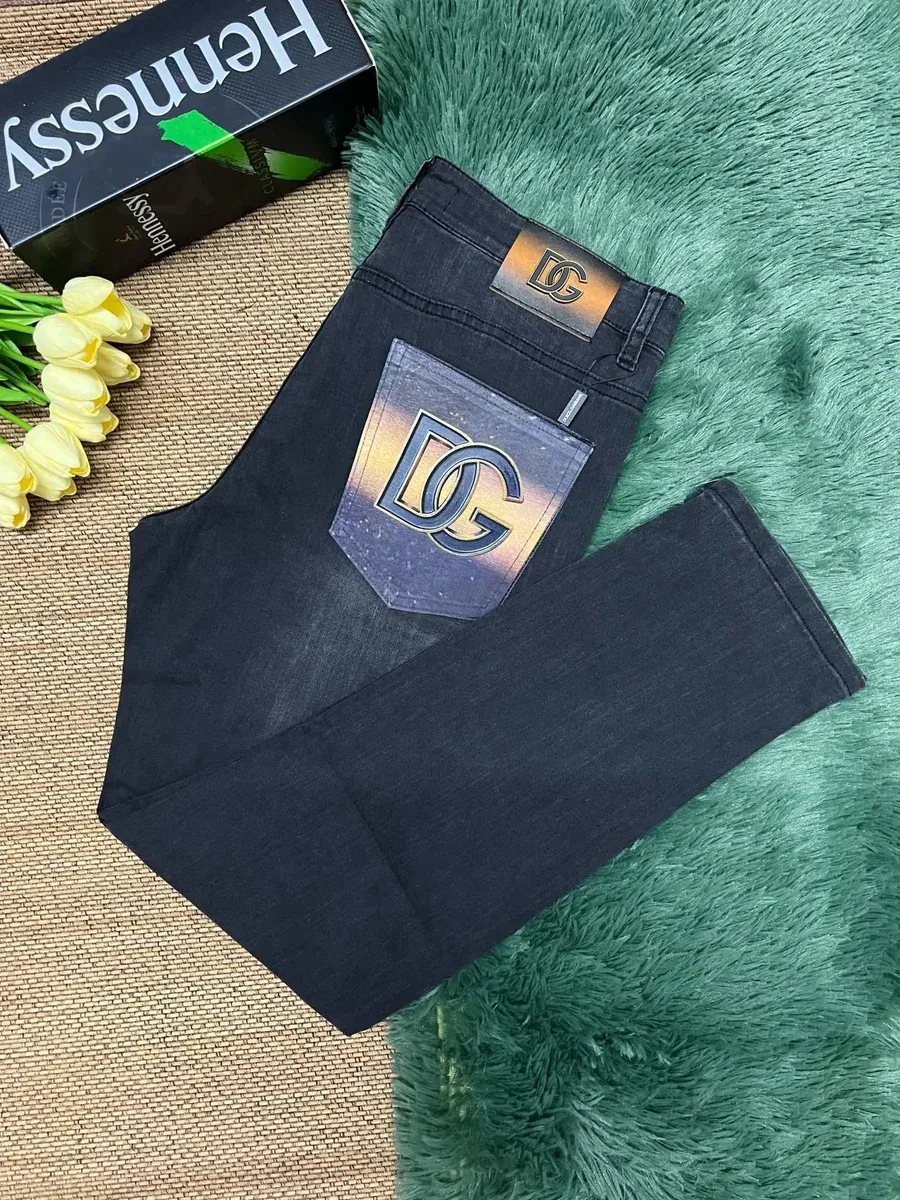 Dolce & Gabbana Dolce & Gabbana DG Logo Jeans Black Black - 1