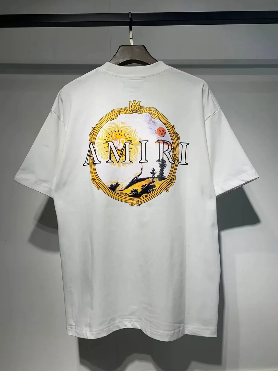 Amiri Amiri White AMIRI Print T-Shirt White - 1