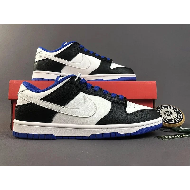 Nike Nike Dunk Low Black/White/Blue Sneakers Black - 1