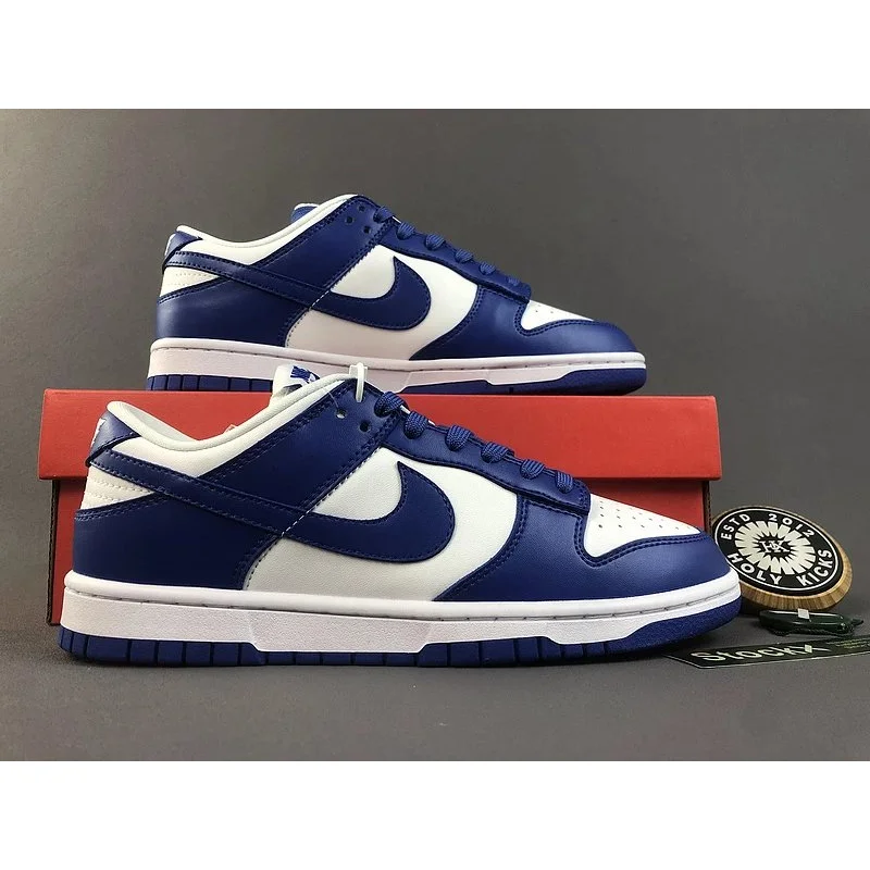 Nike Nike Dunk Low University Blue/White Sneakers Blue - 1