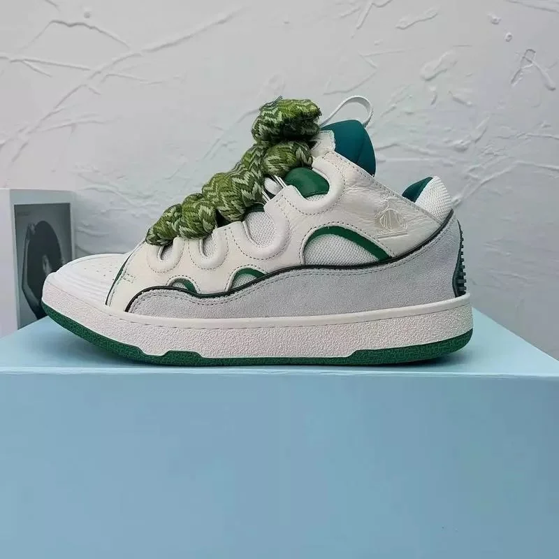 Other White/Green Leather Sneakers White - 1