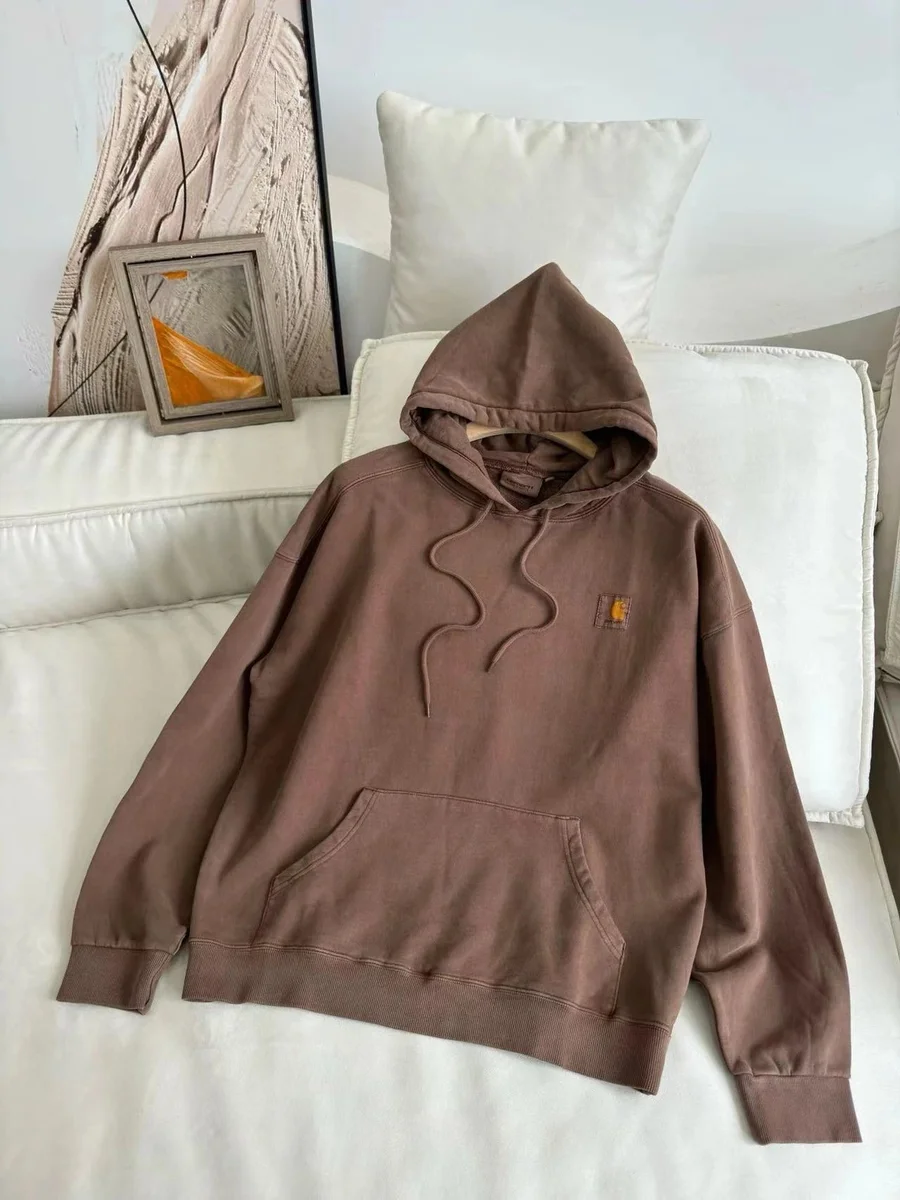 Carhartt Carhartt Detroit Hoodie Deep Brown Sweatshirt Brown - 1