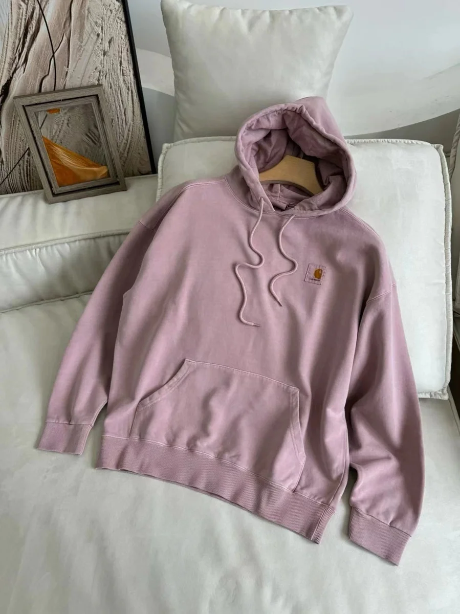 Carhartt Carhartt Detroit Pink Hoodie Sweatshirt Pink - 1