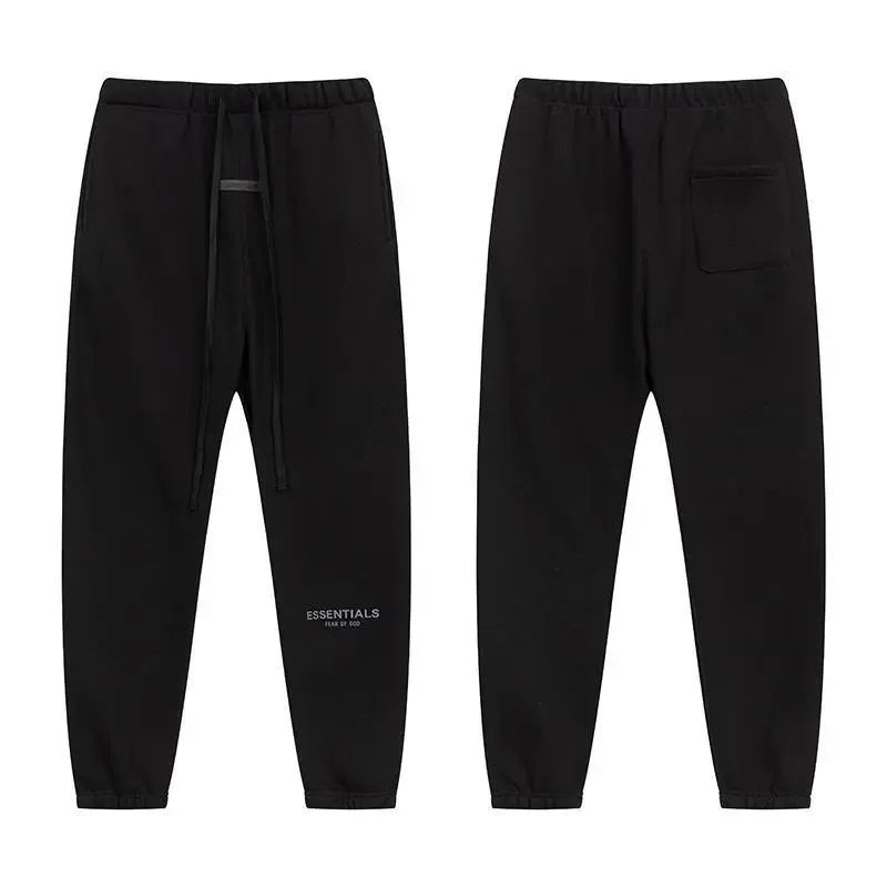 Fear of God Fear of God Essentials Black Fleece Sweatpants Black - 1