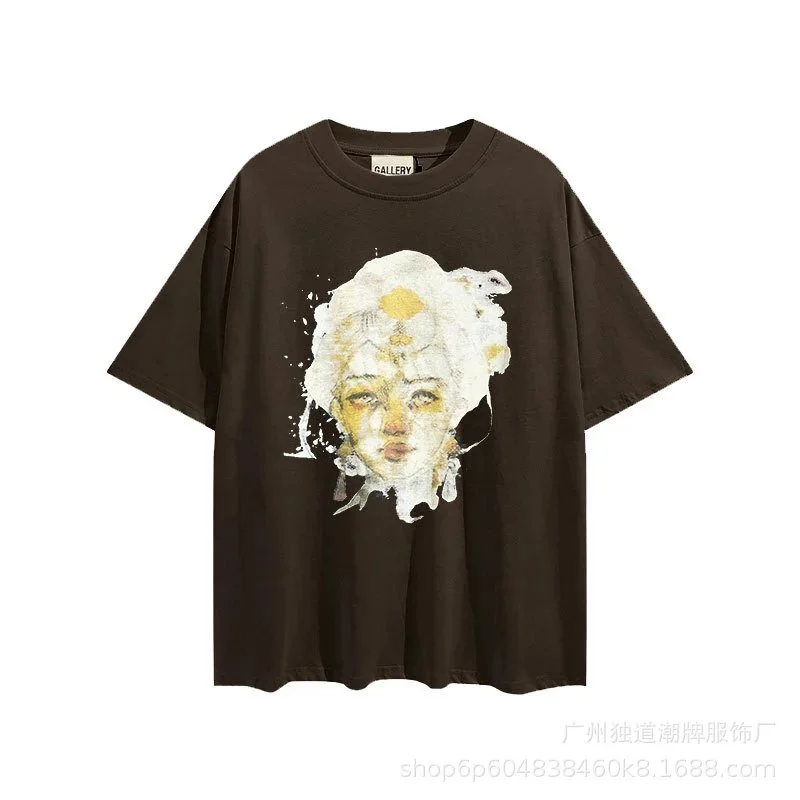 Gallery Dept. Gallery Dept. Art That Kills T-Shirt Goddess Coffee Brown - 1