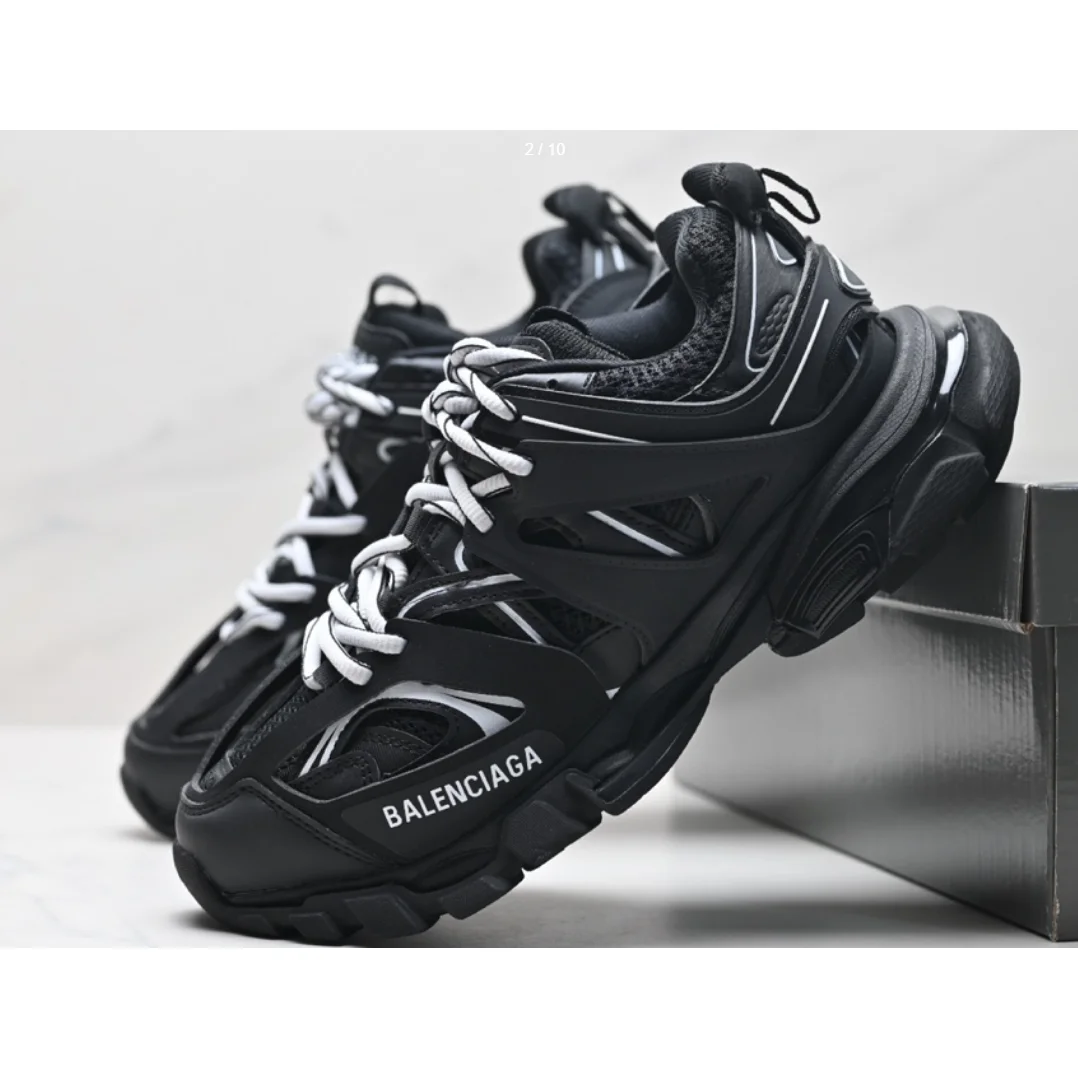 Balenciaga Balenciaga Track Triple Black Sneakers Black - 1