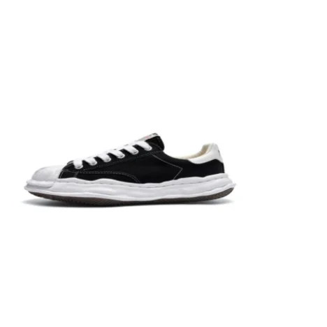 Other Black Low-Top Sneakers with White Swooshes Black - 1