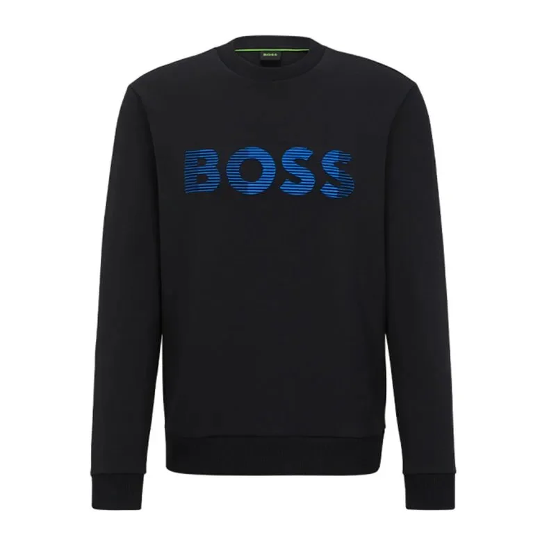 Hugo Boss Hugo Boss BOSS Blue Black Sweatshirt Black - 1