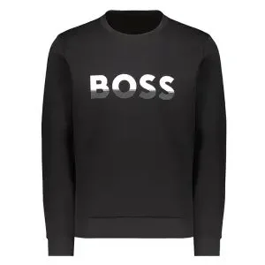 Hugo Boss Hugo Boss BOSS Black Crew Neck Sweatshirt Black - 1