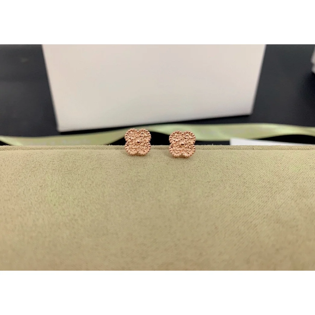 Cartier Cartier Love Collection Rose Gold Stud Earrings Gold - 1