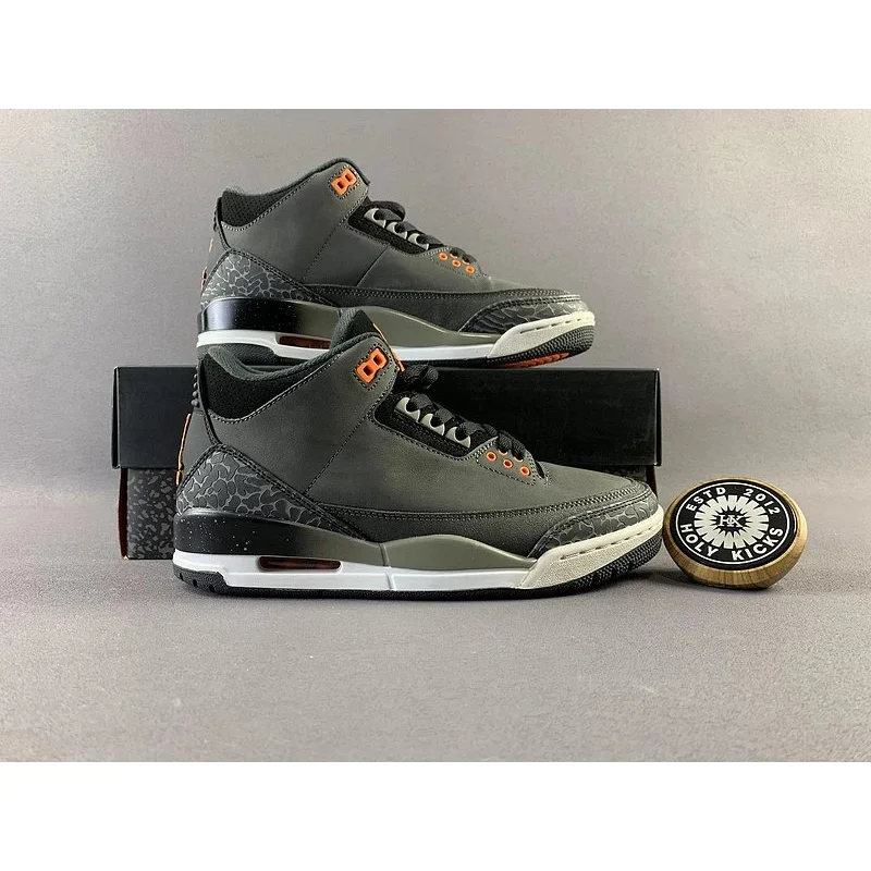 Jordan Air Jordan Air Jordan 3 Cement Grey Sneakers Grey - 1