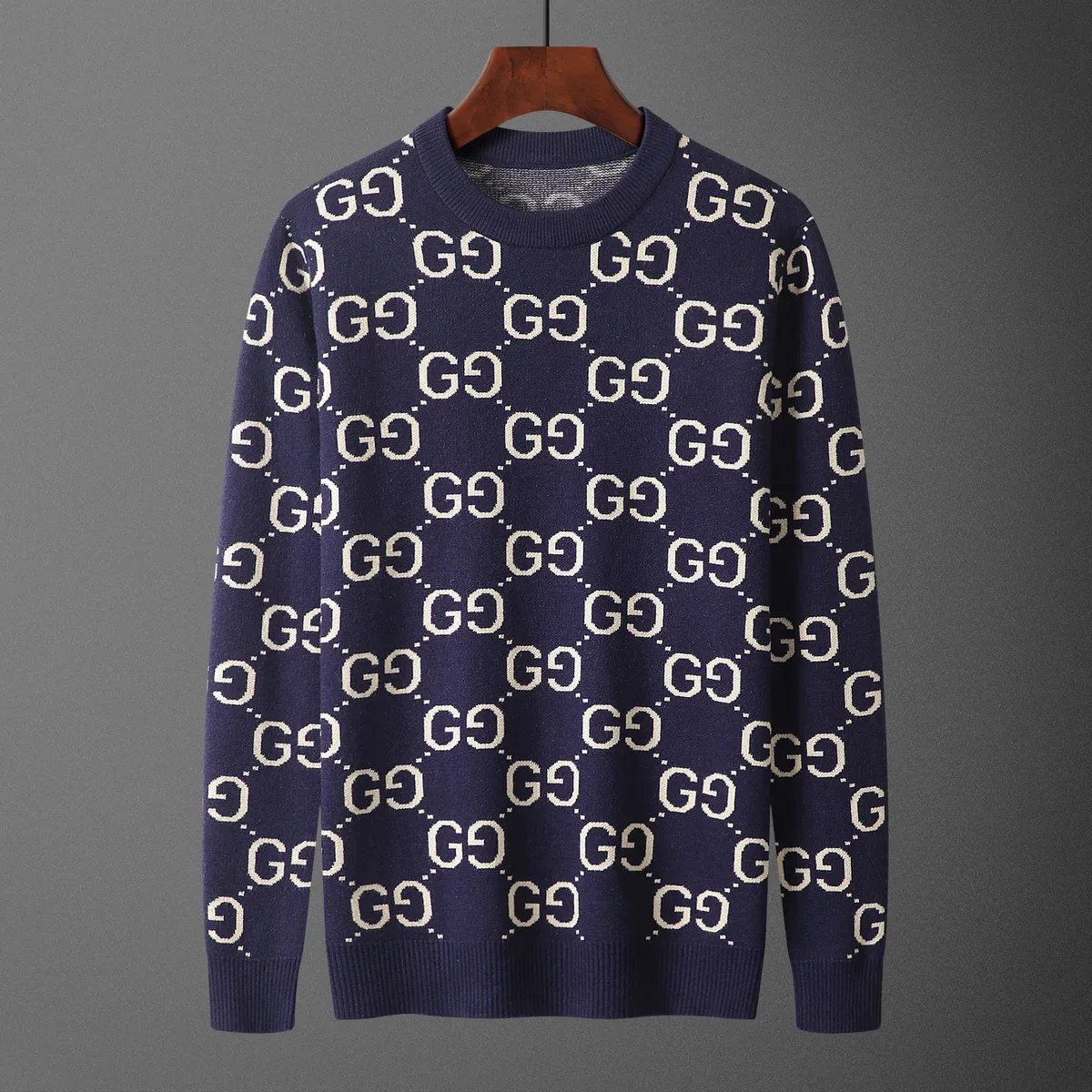 Gucci Gucci GG Marmont Navy & White Knit Sweater Navy - 1