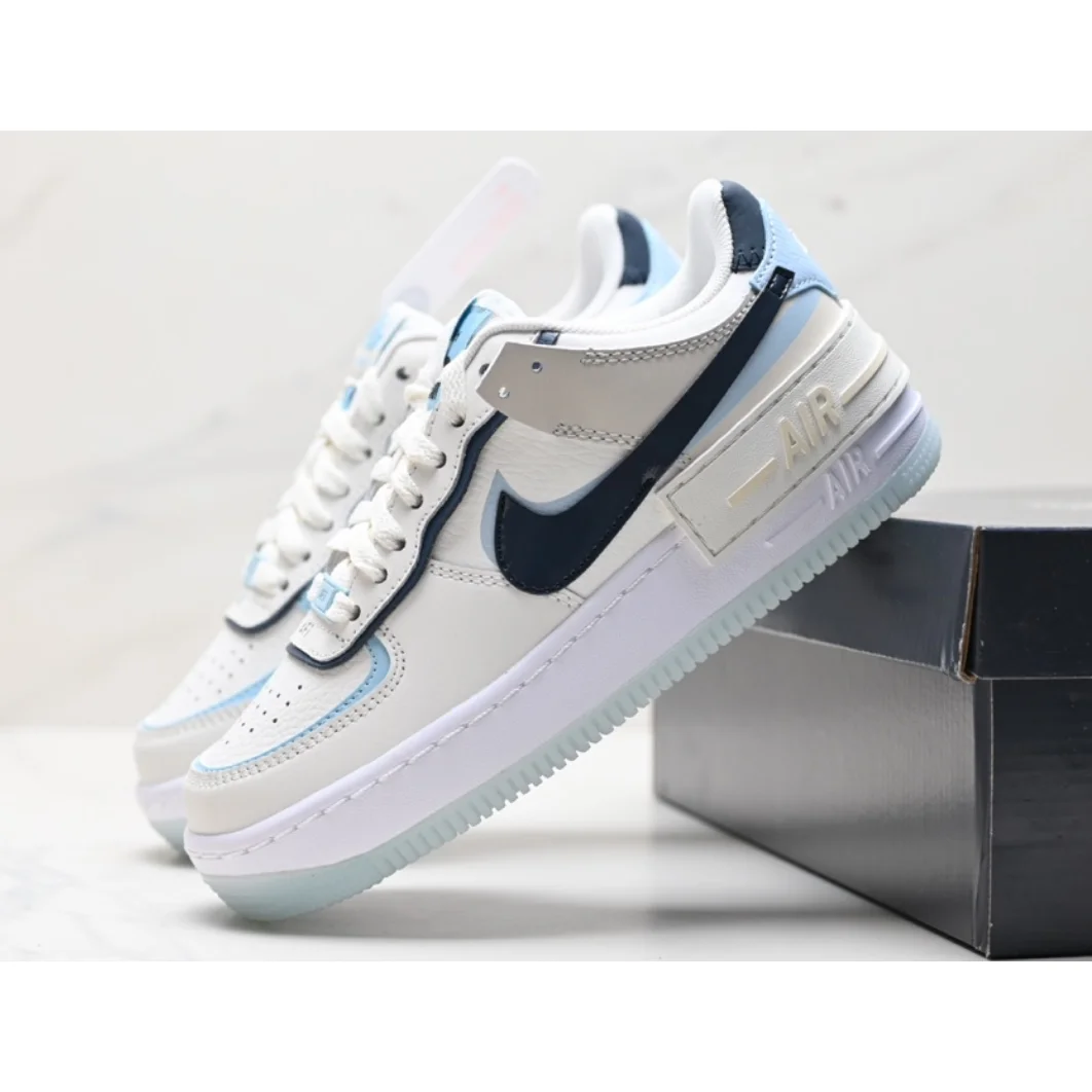 Nike Nike Air Force 1 Shadow Sail/University Blue Sneakers White - 1