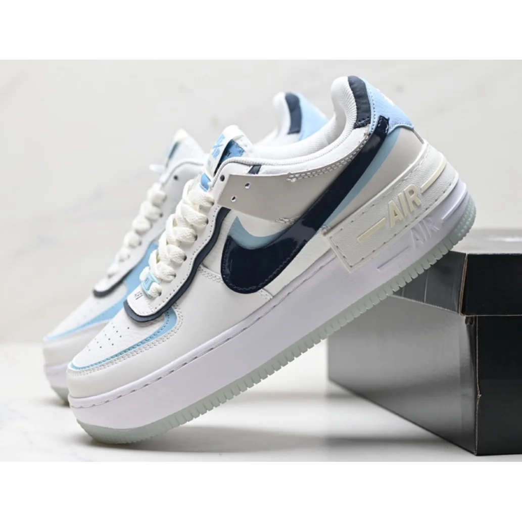 Nike Nike Air Force 1 Shadow Sail/University Blue Sneakers White - 1