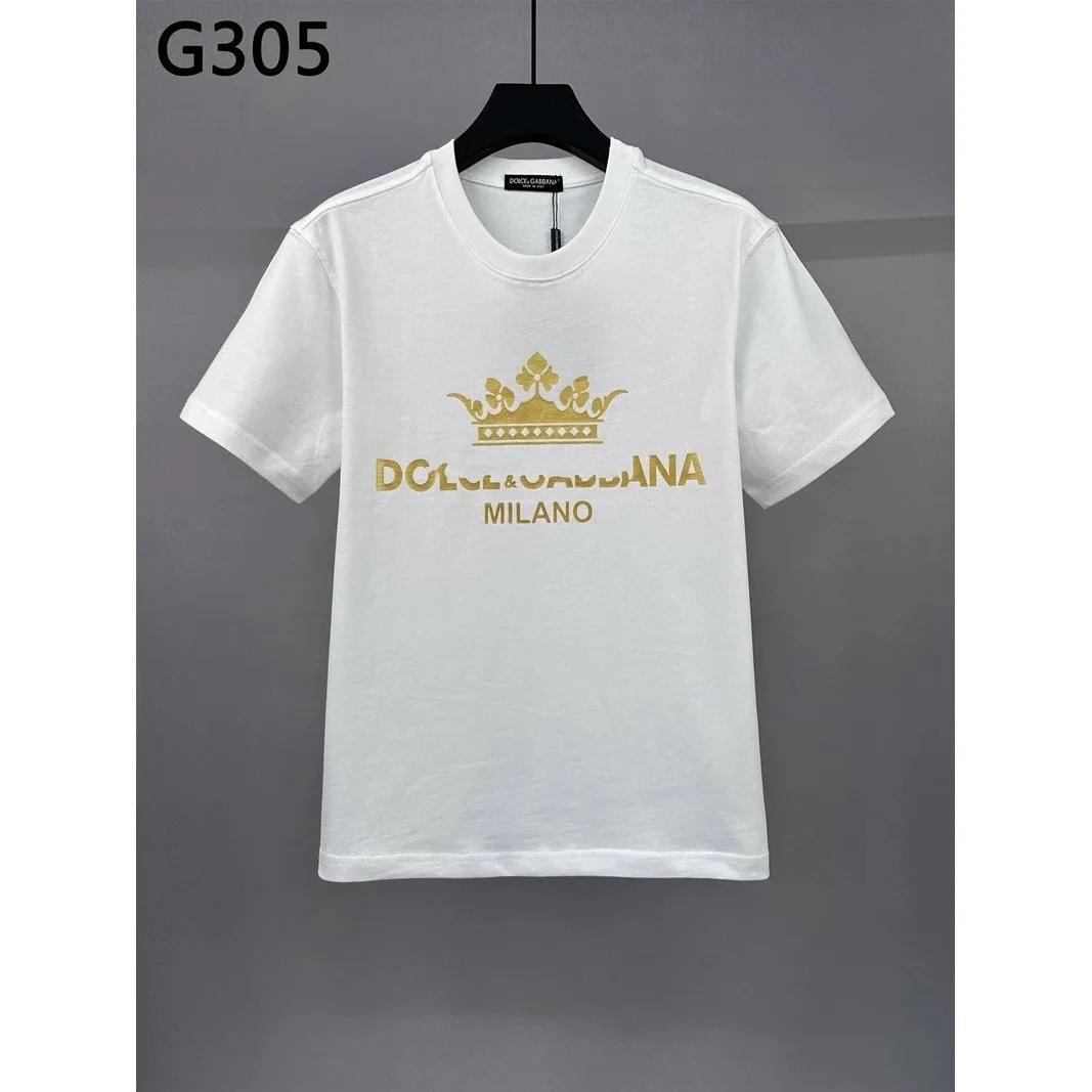 Dolce & Gabbana Dolce & Gabbana Crown Logo White T-Shirt White - 1