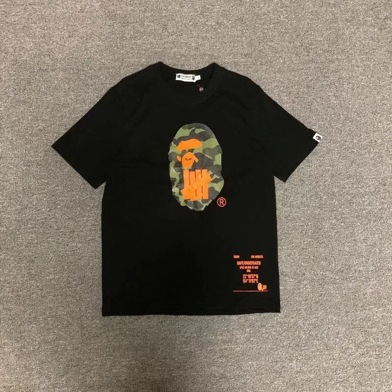 A Bathing Ape A Bathing Ape BAPE STA Black Camo Print T-Shirt Black - 1