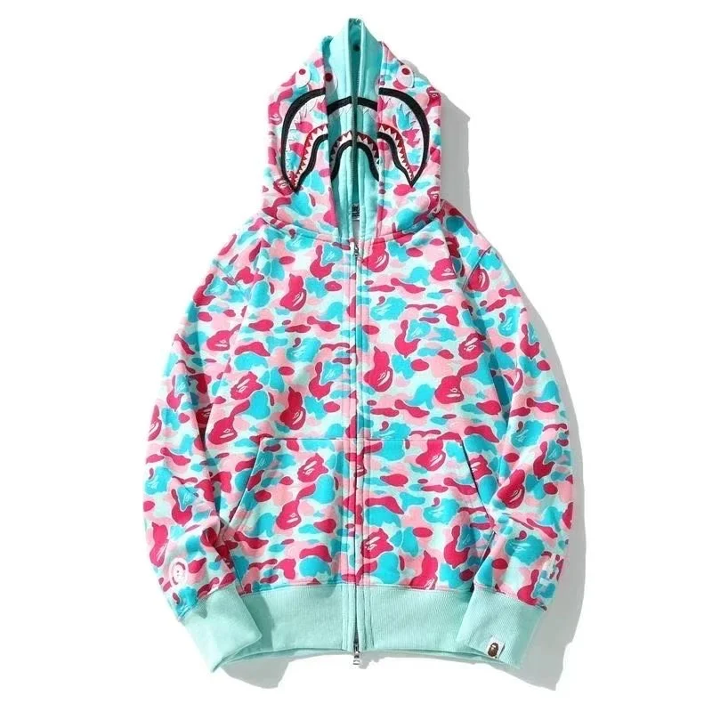 A Bathing Ape A Bathing Ape BAPE STA Miami Collab Hoodie Pink - 1