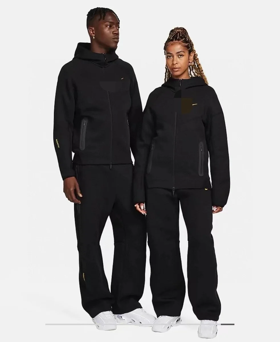 Nike Nike Tech Fleece Black Hoodie & Pants Set Black - 1