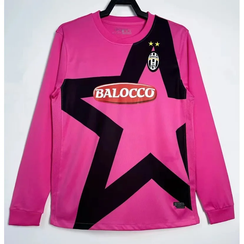 Other Juventus 2011-12 Away Long Sleeve Jersey Pink - 1