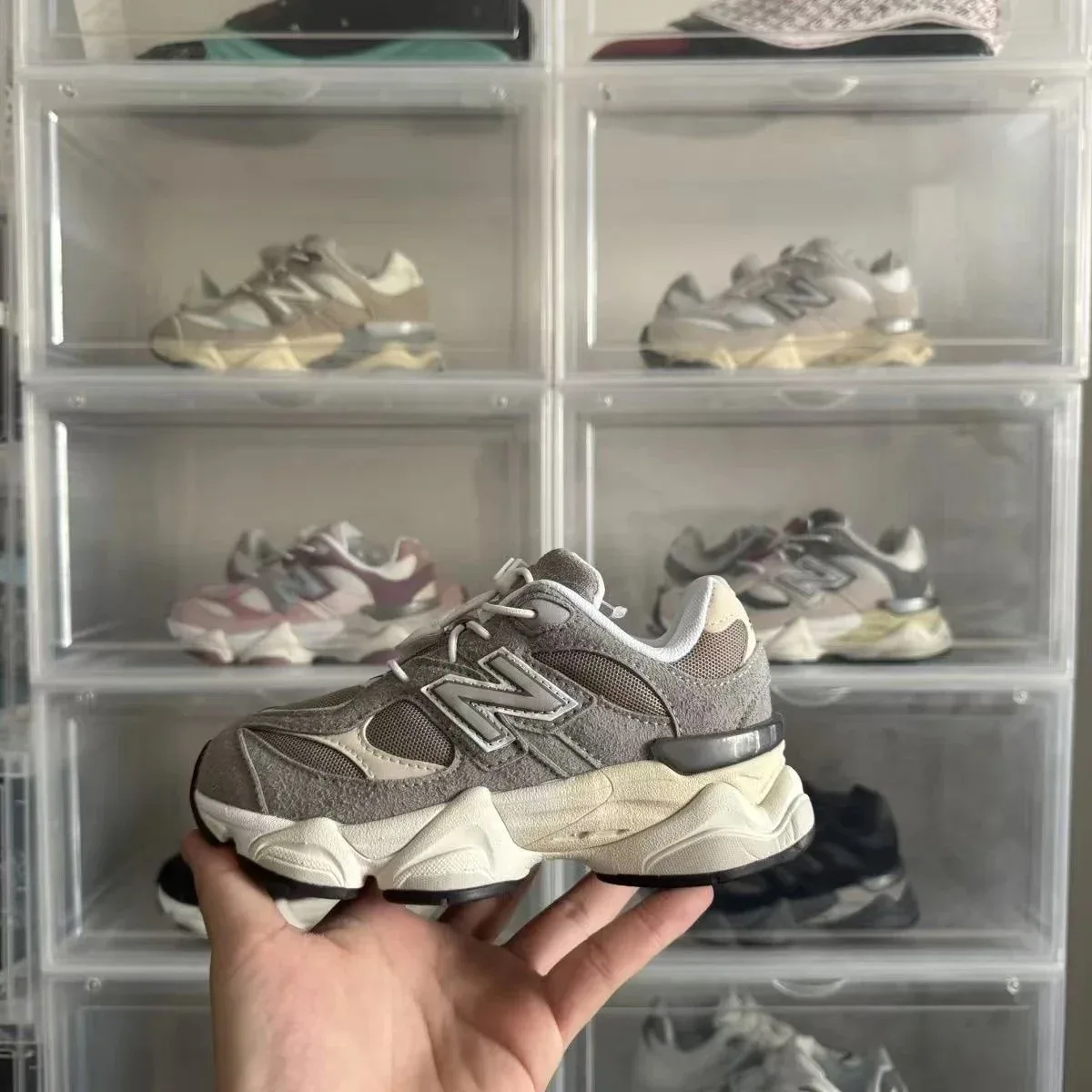 New Balance New Balance 9060v3 Grey/White Sneakers Grey - 1