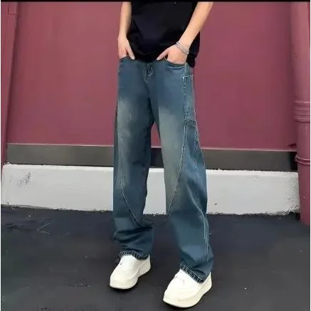 Other Unisex Vintage Blue Jeans Blue - 1
