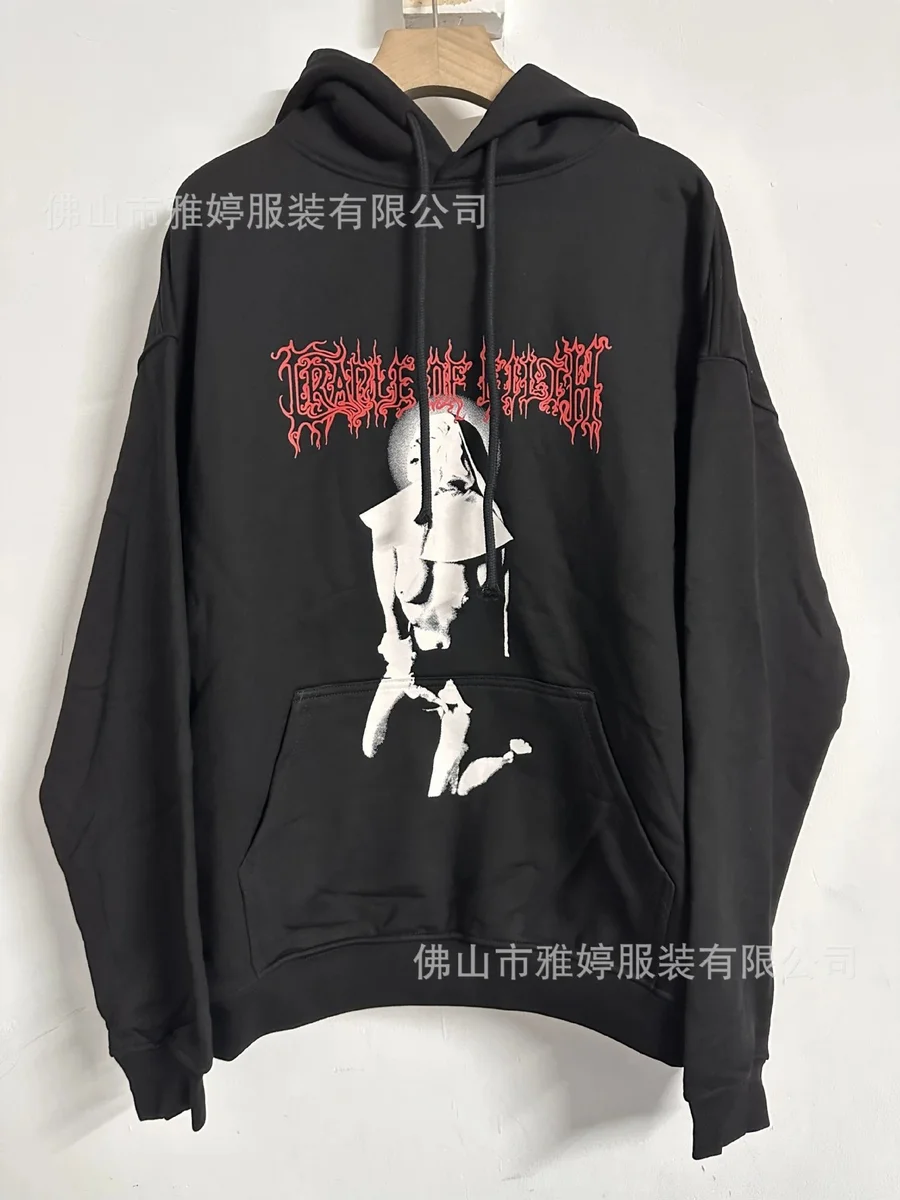 Other Black Cradle of Filth Graphic Hoodie Black - 1