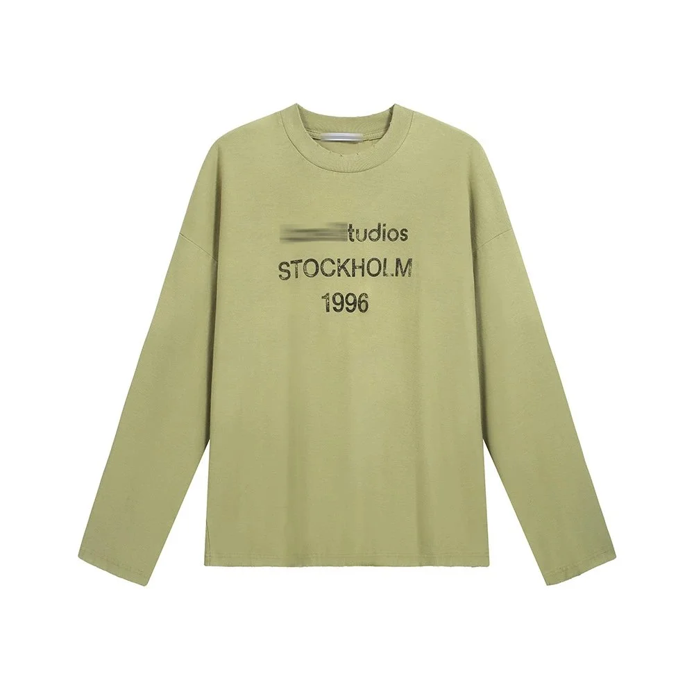 Other Olive Green 'tudios STOCKHOLM 1996' Long Sleeve T-Shirt Green - 1