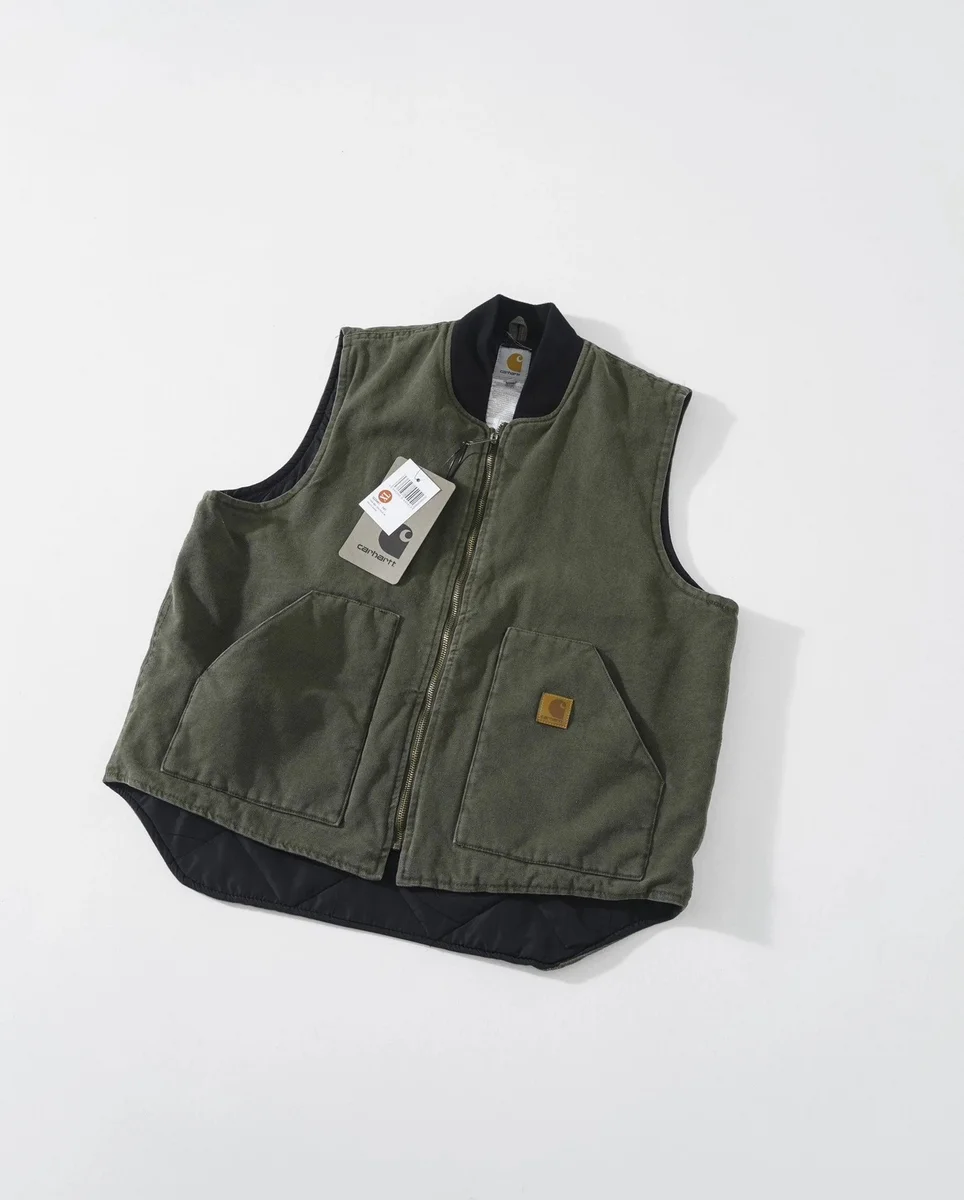 Carhartt Carhartt Detroit V02 Moss Green Vest Green - 1