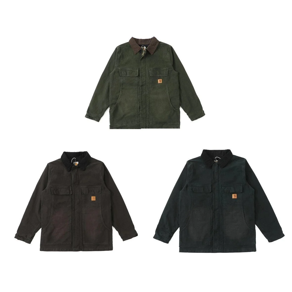 Carhartt Carhartt Detroit C26 Coffee Brown Jacket Brown - 1