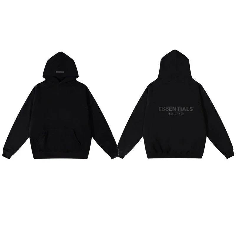 Fear of God Fear of God Essentials Black Hoodie Black - 1